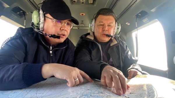 Штаб по паводкам: Канат Бозумбаев координирует работу по ликвидации ЧС в Атырауской области 