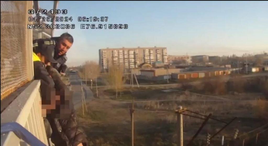 Полицейские спасли пьяного павлодарца