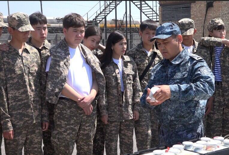 О вреде наркотиков рассказали студентам колледжа в Туркестанской области