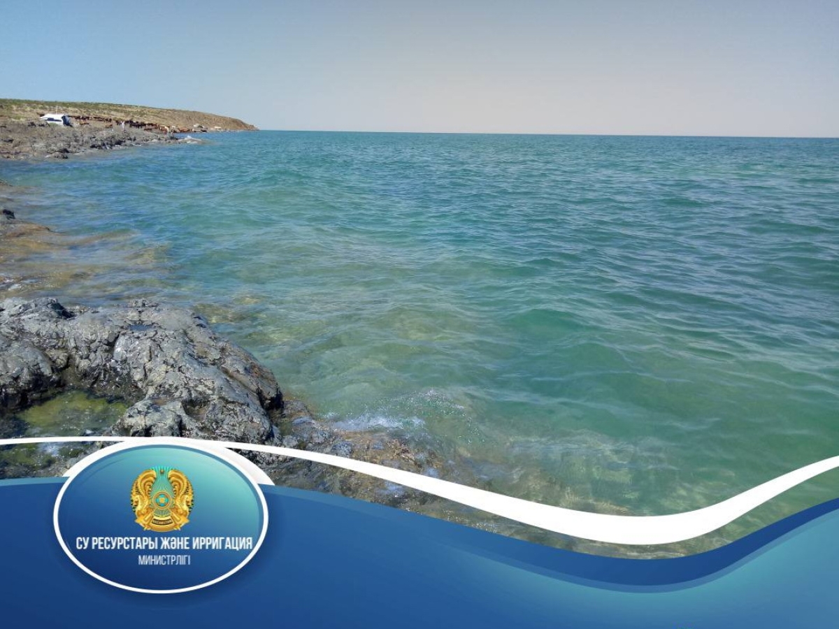 Еще на 8 см увеличили уровень воды в озере Балхаш