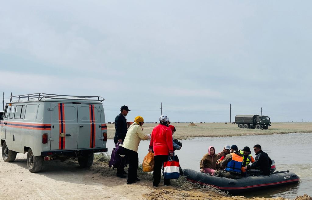 Паводковая ситуация в Атырауской области