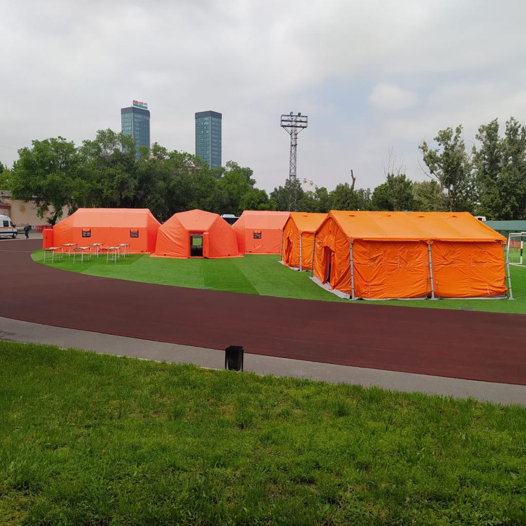 Центр медицины катастроф принял участие в сейсмотренировке в г. Алматы