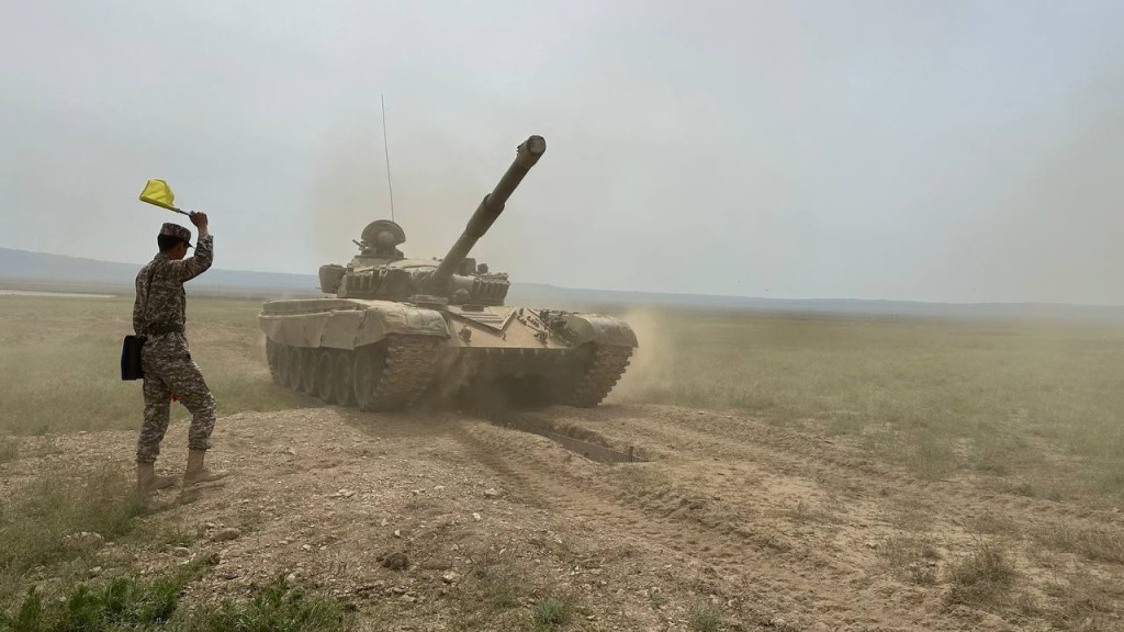 В Гвардейском гарнизоне продолжается ввод в строй солдат весеннего призыва