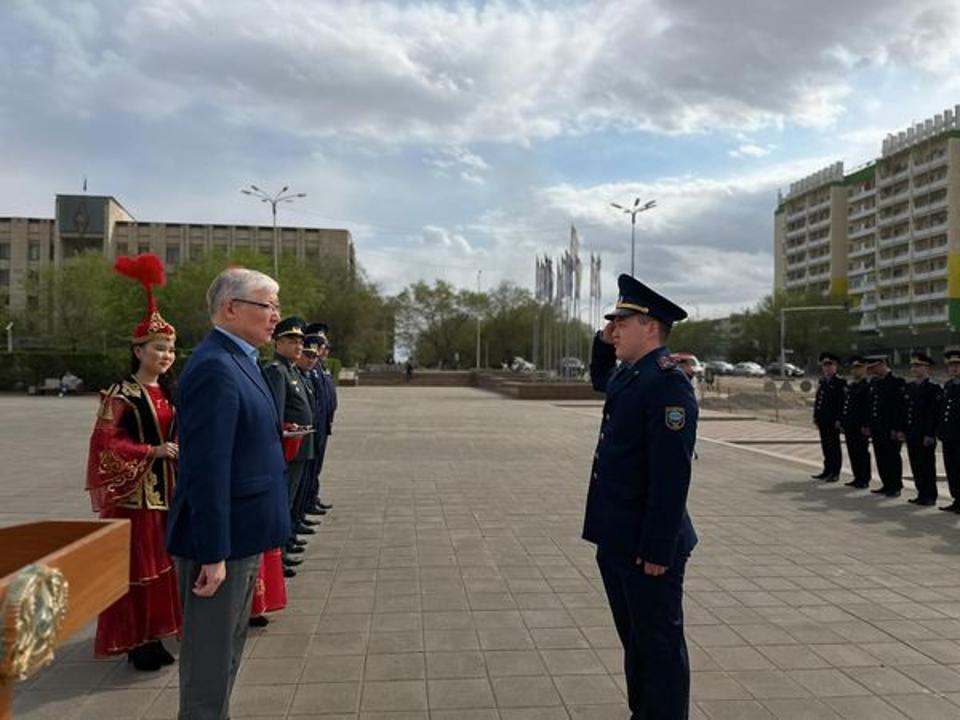 В области Ұлытау спасателям передано 13 единиц спецтехники