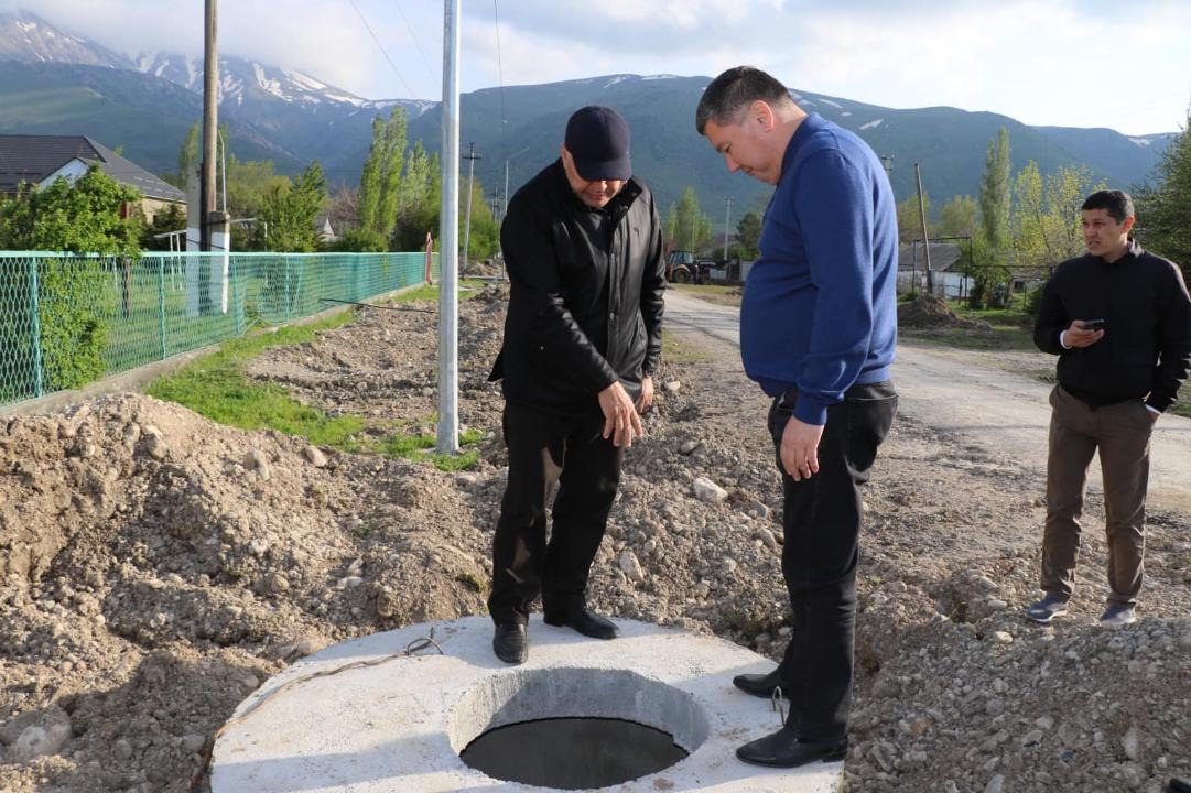 В селах Тюлькубаса обновляют системы питьевой воды
