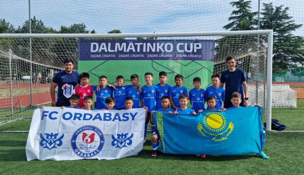 Юные футболисты из Казахстана на международной арене в Хорватии