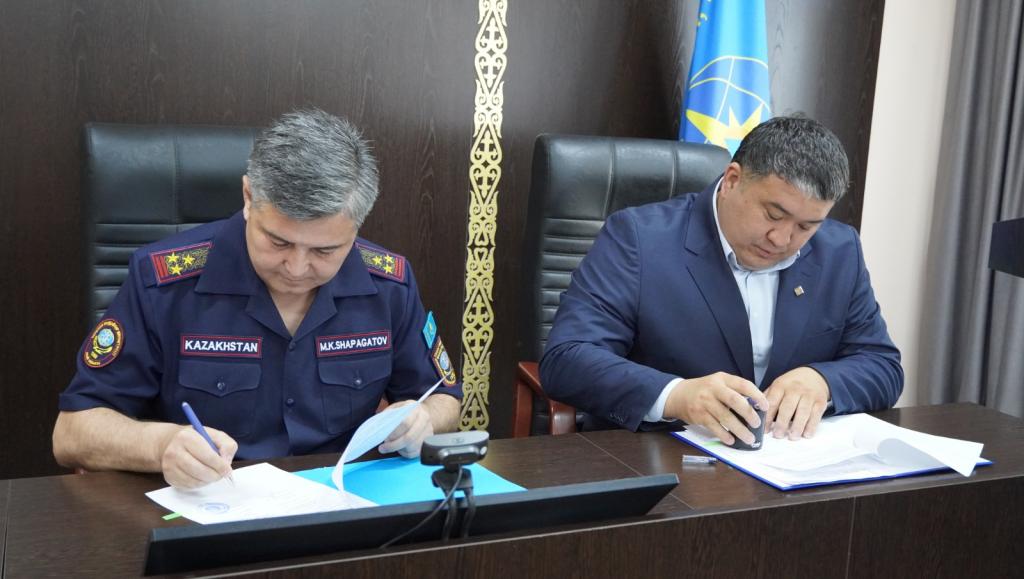 В ДЧС области Абай подписаны меморандумы