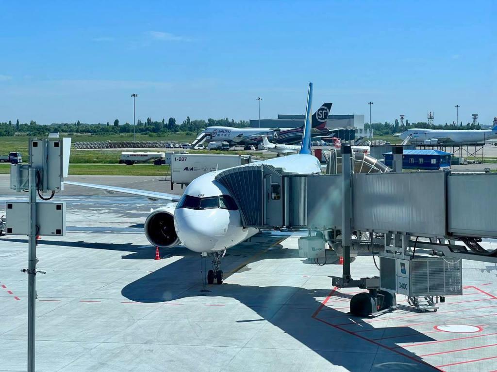 Air Astana Совершила Первый Рейс в Новый Международный Терминал Аэропорта Алматы