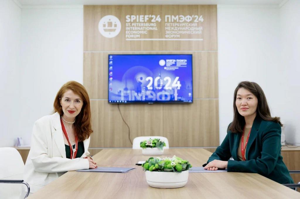 Первый в Казахстане фонд креативных инициатив и культурного наследия представлен на ПМЭФ