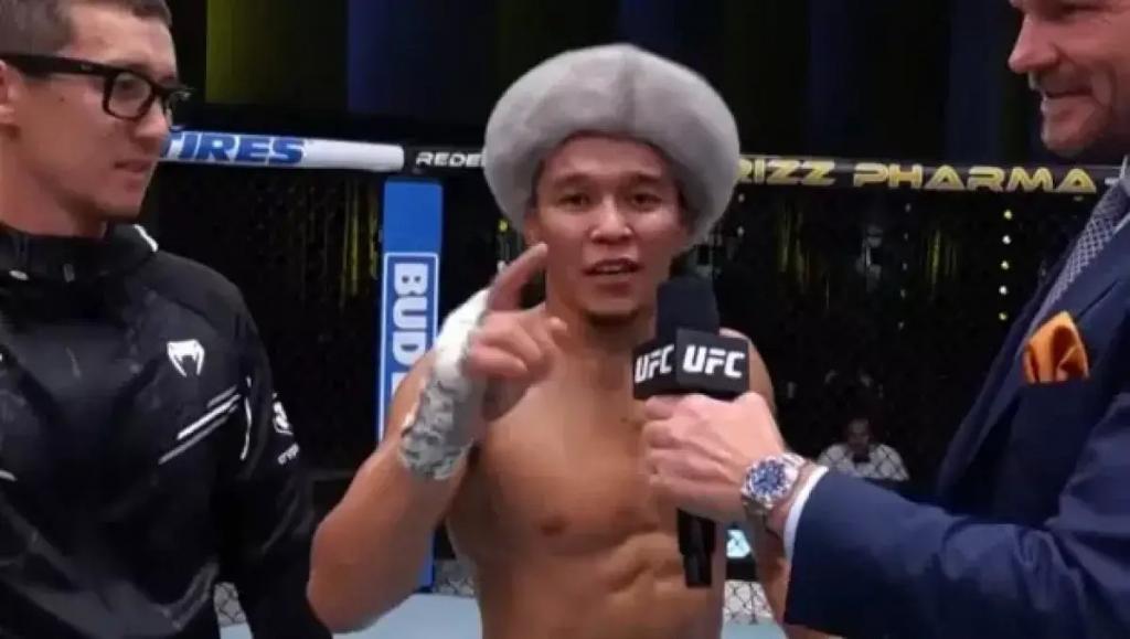 Историческая победа Алмабаева в UFC