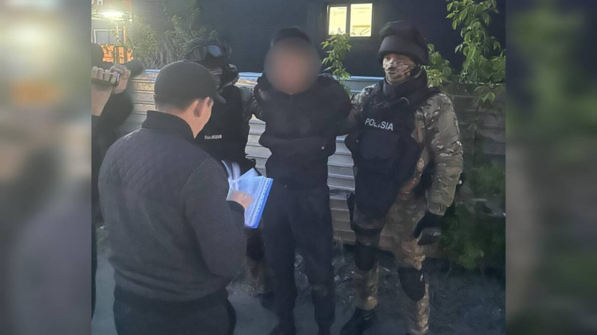 Радикал задержан полицейскими в Костанае