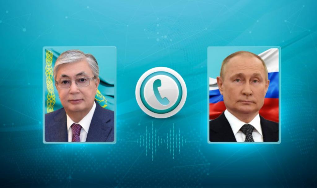 Токаев и Путин обсудили трагедию в Дагестане