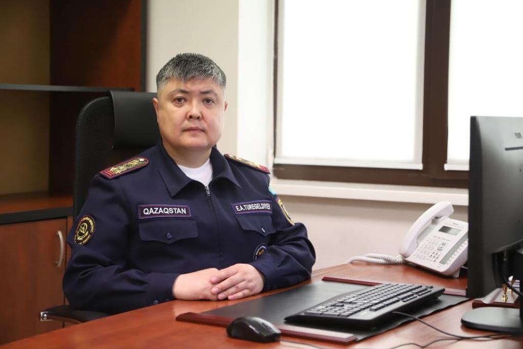 В МЧС РК назначен заместитель председателя Комитета противопожарной службы
