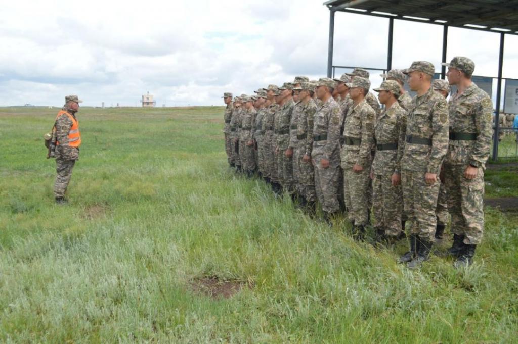 В учебном центре «Спасск» определят уровень подготовки курсантов военной кафедры ВУЗа Караганды