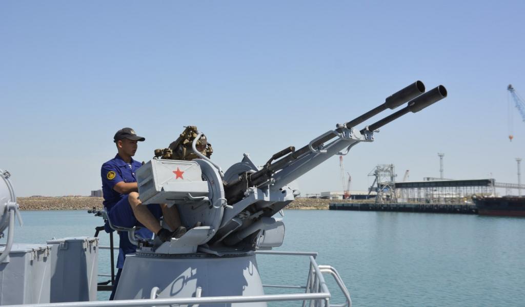 Военно-морские силы Актау провели масштабные учения