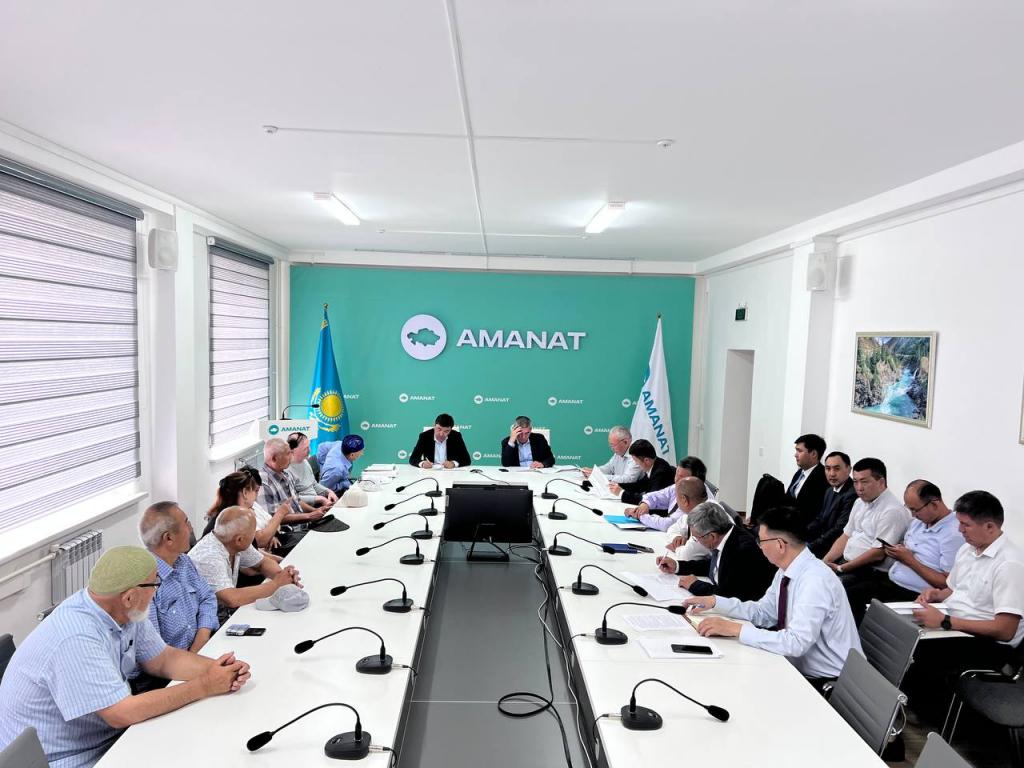 А. Сарбасов посетил с рабочей поездкой Жамбылскую область