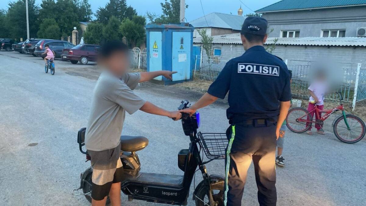11 ДТП с участием мопедов зарегистрировано с начала года в Туркестанской области