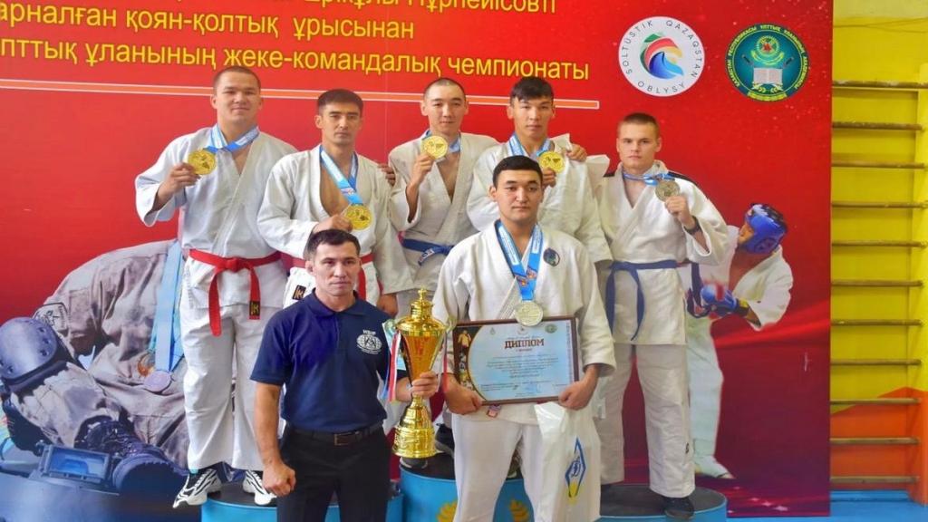 Военнослужащие РгК «Батыс» стали чемпионами Нацгвардии по рукопашному бою