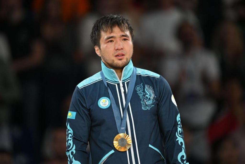 Елдос Сметов чемпион Олимпийских игр в Париже