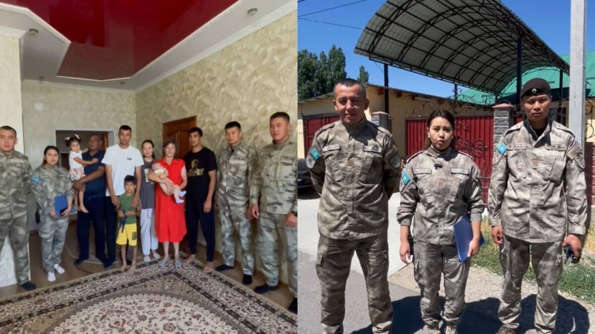 Профилактику бытовых конфликтов в семьях сотрудников проводит полицейский-психолог в Жамбылской области