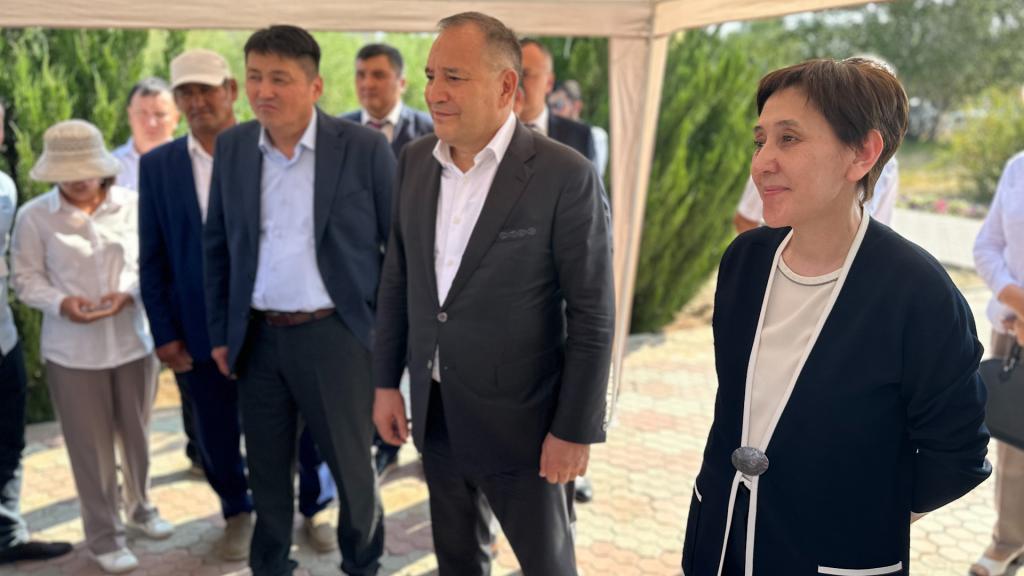 Тамара Дуйсенова ознакомилась с реализацией программы «Ауыл аманаты» в ЗКО