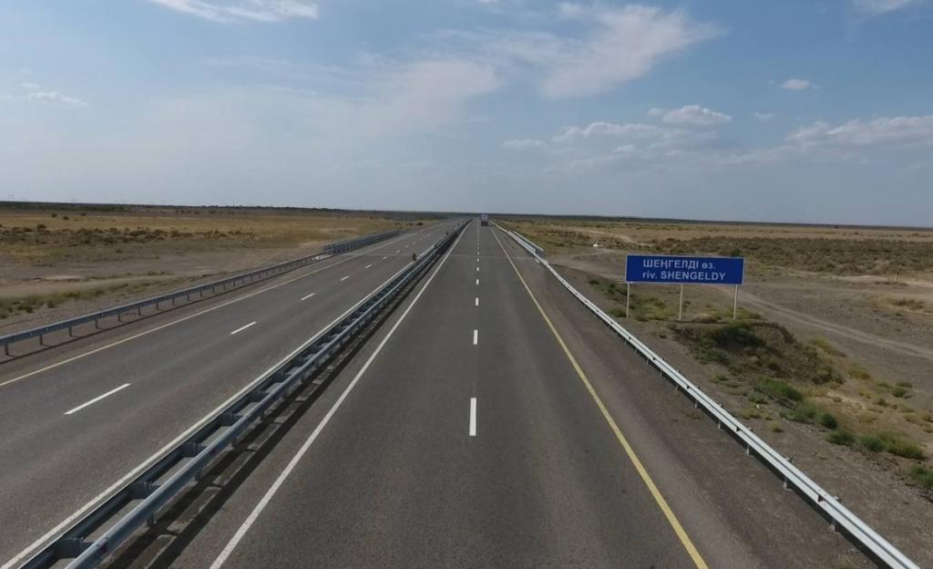Официально открыто движение на реконструированном участке автодороги «Курты-Бурылбайтал» длиной 81 км