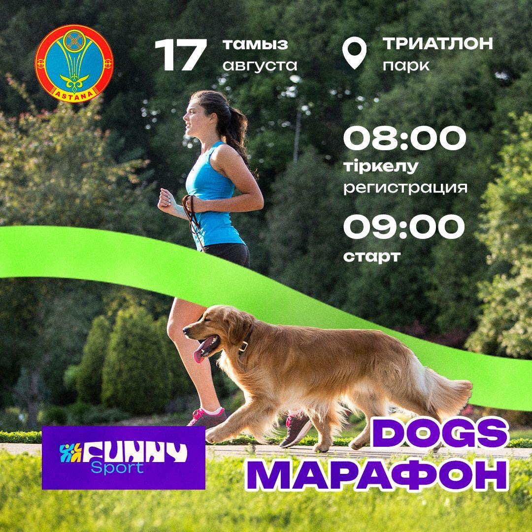 Dogs марафон: собачий забег пройдет в столичном Триатлон парке