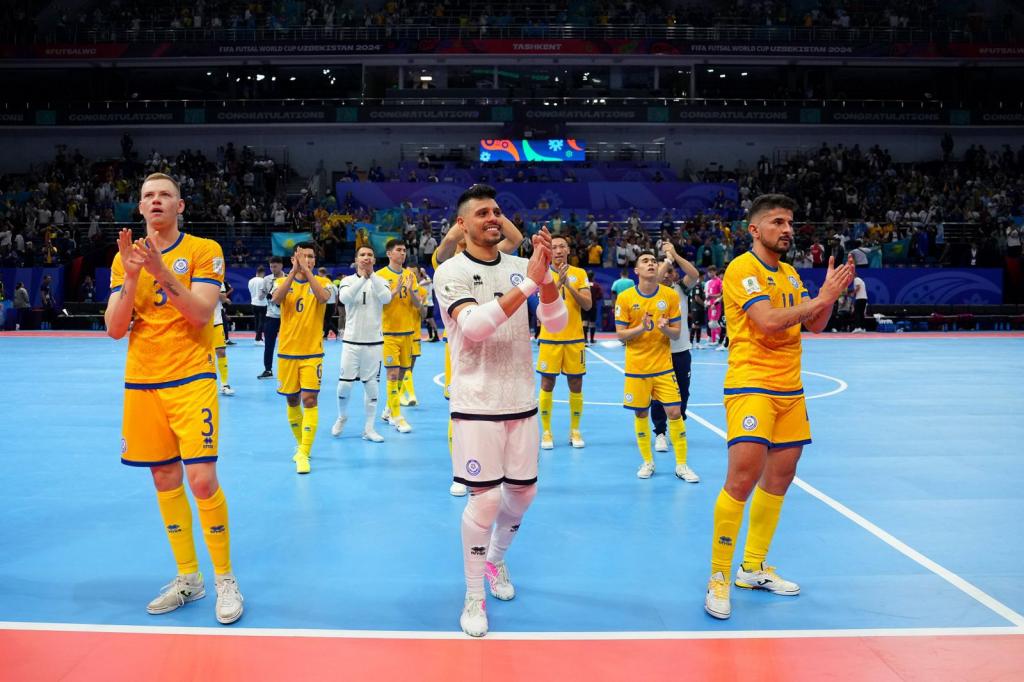 Футзалдан Қазақстан ұлттық құрама командасы әлем чемпионатының ширек финалына жолдама алды