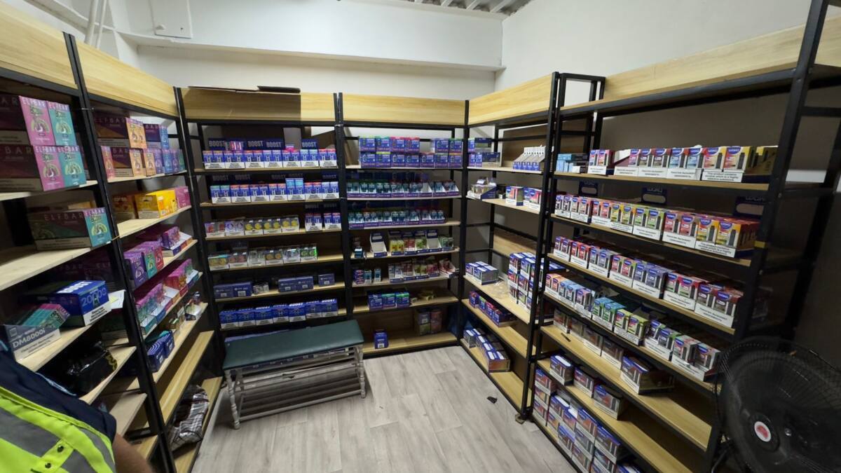 Точка по продаже вейпов ликвидирована на барахолке в Алматы