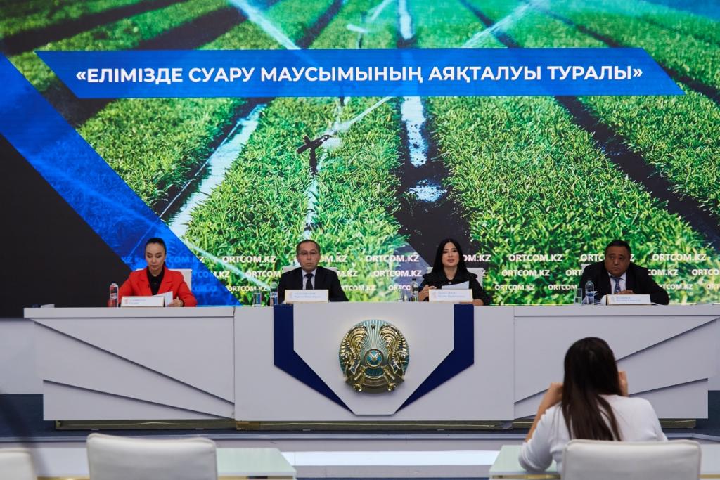 За поливной сезон аграриям Казахстана предоставили около 11 млрд кубометров воды
