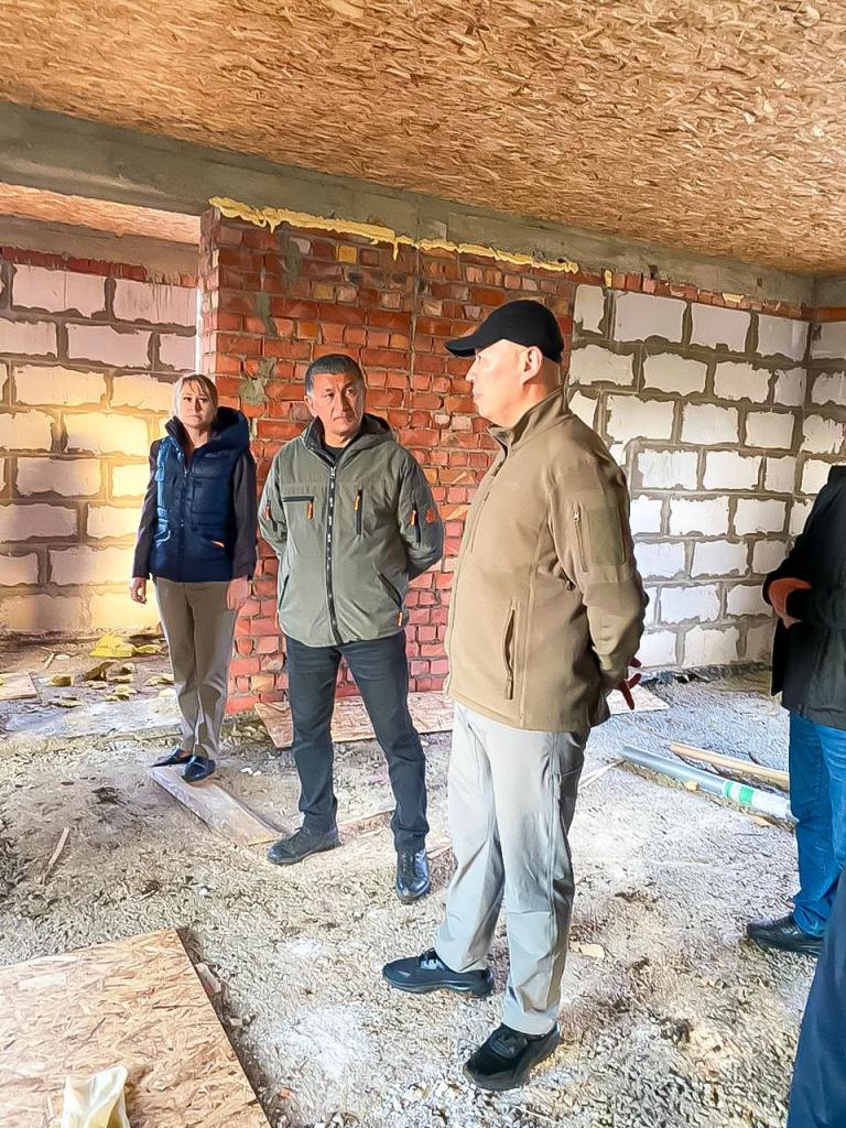 Жилье для пострадавших от паводков в Буландинском районе Акмолинской области