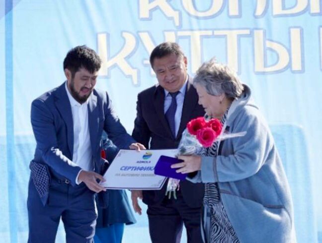 За 100 дней были построены дома для пострадавших от паводка жителей Есильского района