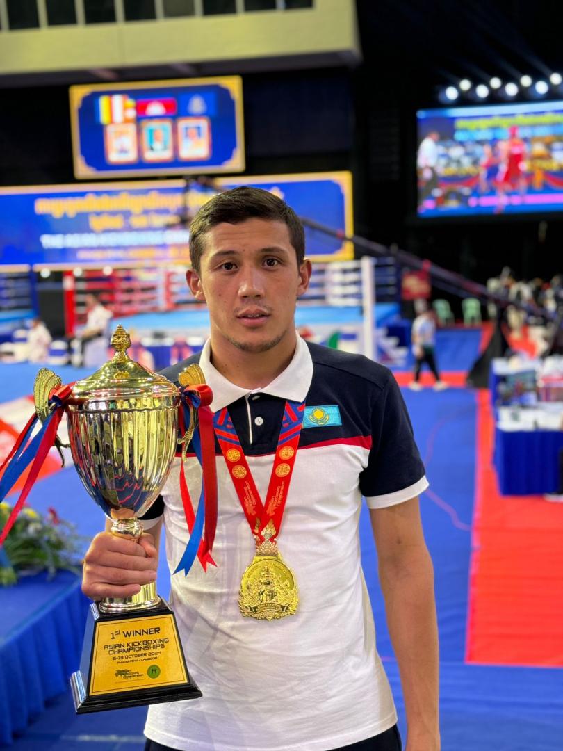 Сотрудник МЧС РК из области Абай — чемпион Азии по кикбоксингу