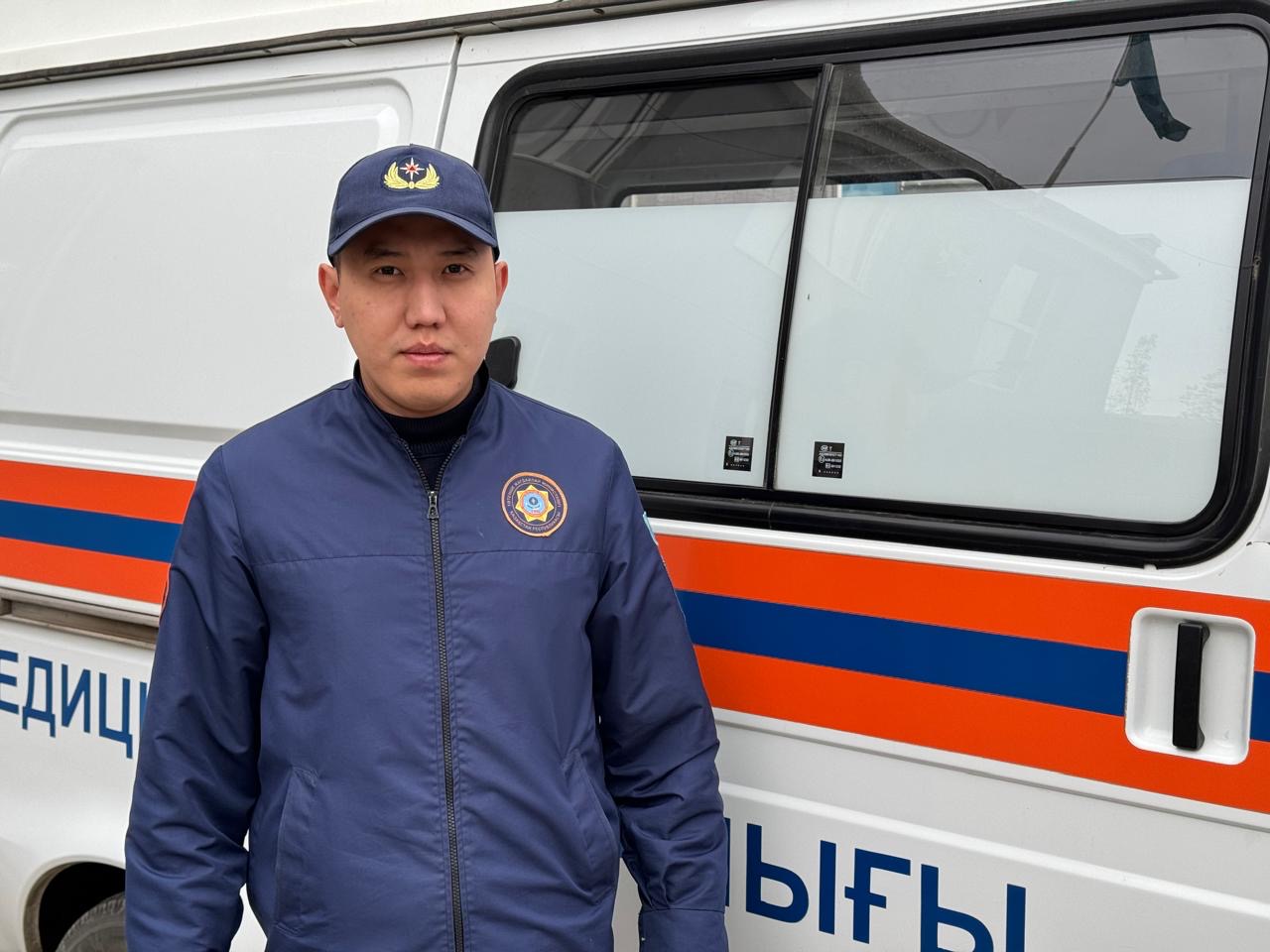 В преддверии Дня Спасателя:  врач Центра медицины катастроф Дархан Жургенбай