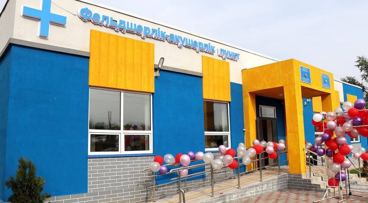 В районе Жамбылской области открыли новый фельдшерско-акушерский пункт
