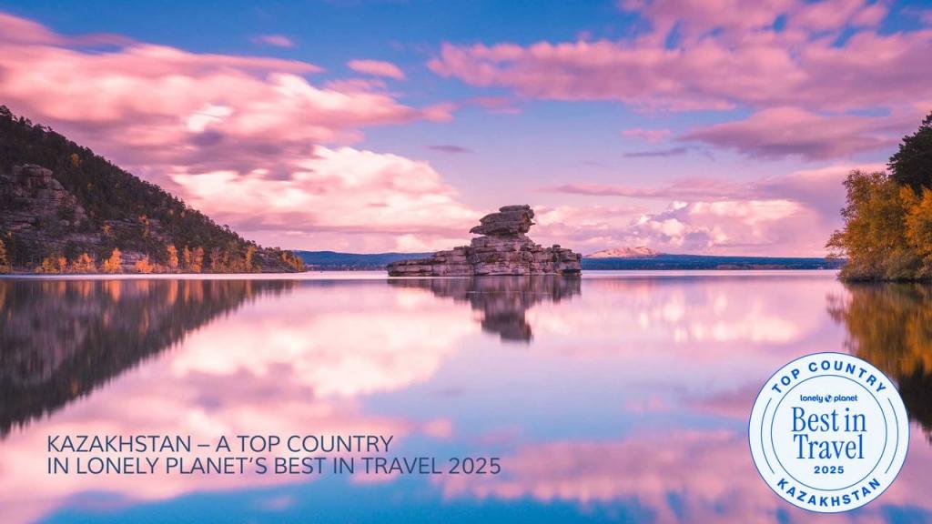 Казахстан вошел в список лучших стран для путешествий по версии Lonely Planet в Best in Travel 2025