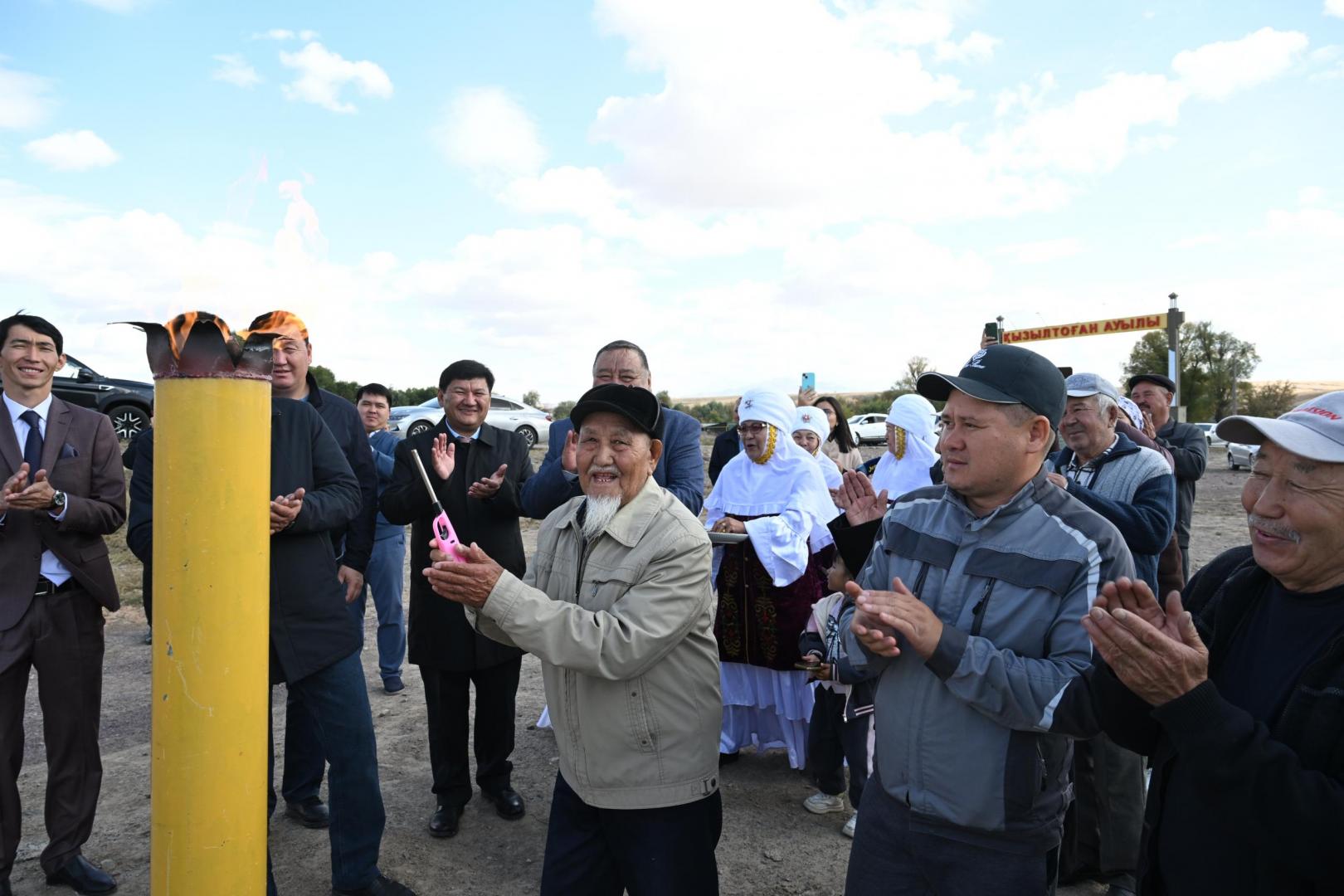 В области Жетісу еще порядка 2 тысяч сельчан  получили доступ к газу