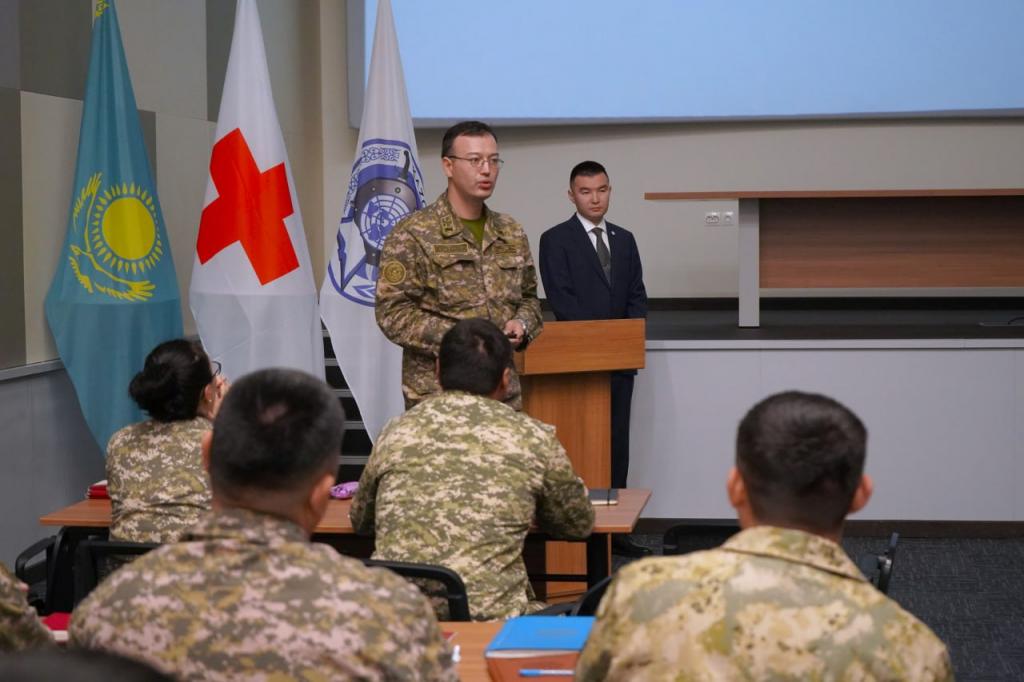 В Центре миротворческих операций военнослужащие  осваивают стандарты гуманитарного права