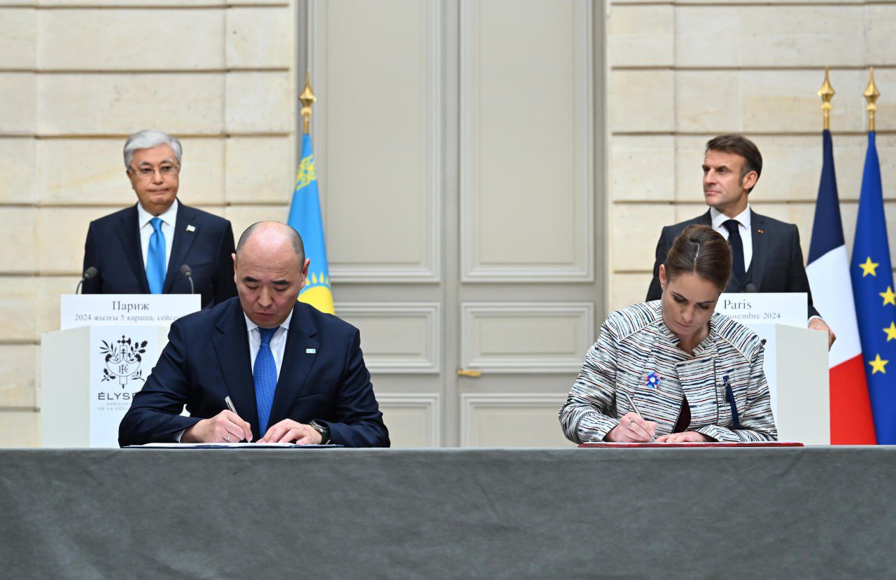 Подписана Дорожная карта стратегического партнерства Казахстана и Франции по критическим ресурсам и материалам