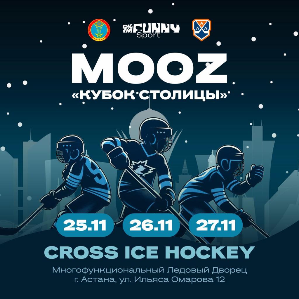 Турнир по Cross Ice Hockey 4×4 пройдет в Астане