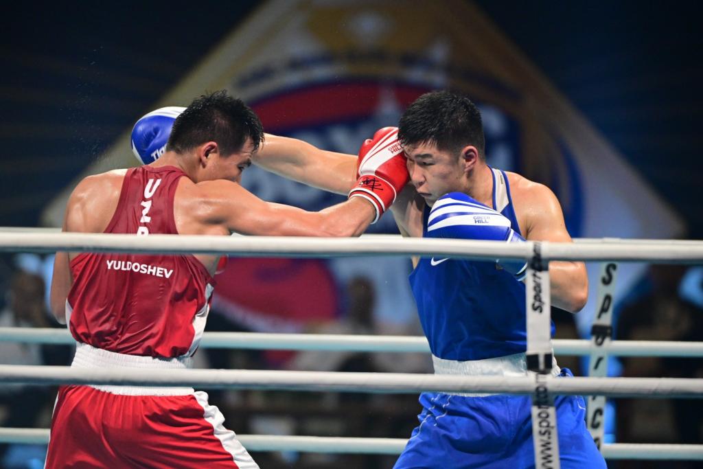 Чемпионат Азии по боксу: Бекзад Нурдаулетов одержал победу в финале