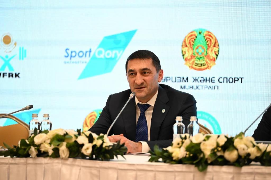 Гаджи Гаджиев стал президентом Федерации тяжелой атлетики Казахстана
