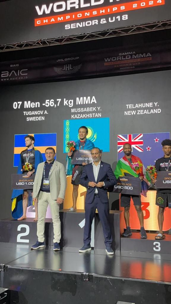 Достижения наших спортсменов на чемпионате мира по ММА в Джакарте