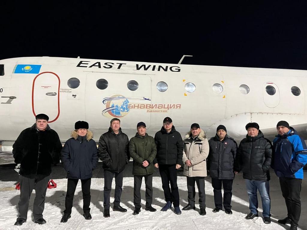 В АКТАУ ПРИБЫЛ БОРТ САНИТАРНОЙ АВИАЦИИ С БРИГАДОЙ ВЕДУЩИХ СПЕЦИАЛИСТОВ