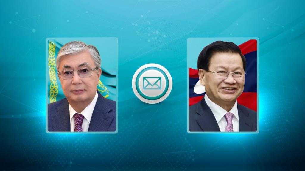 Касым-Жомарт Токаев направил телеграмму поздравления Президенту Лаоса Тхонглуну Сисулиту
