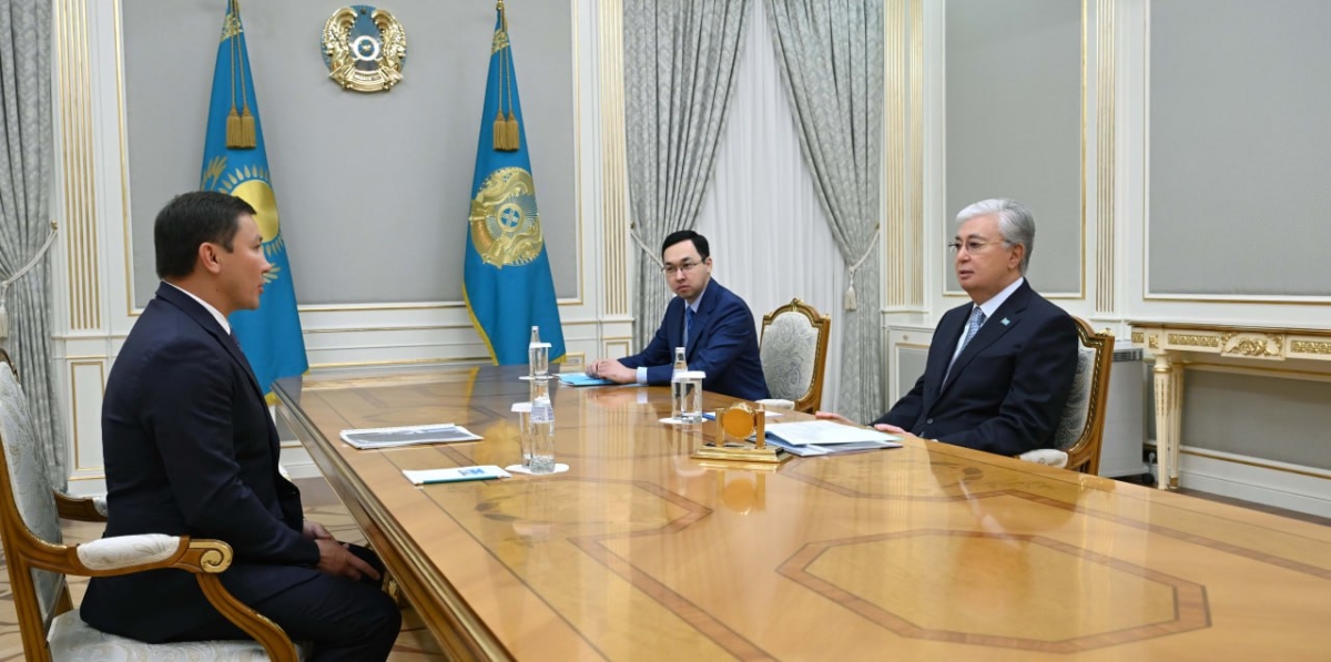 Глава государства принял президента Национального олимпийского комитета Геннадия Головкина