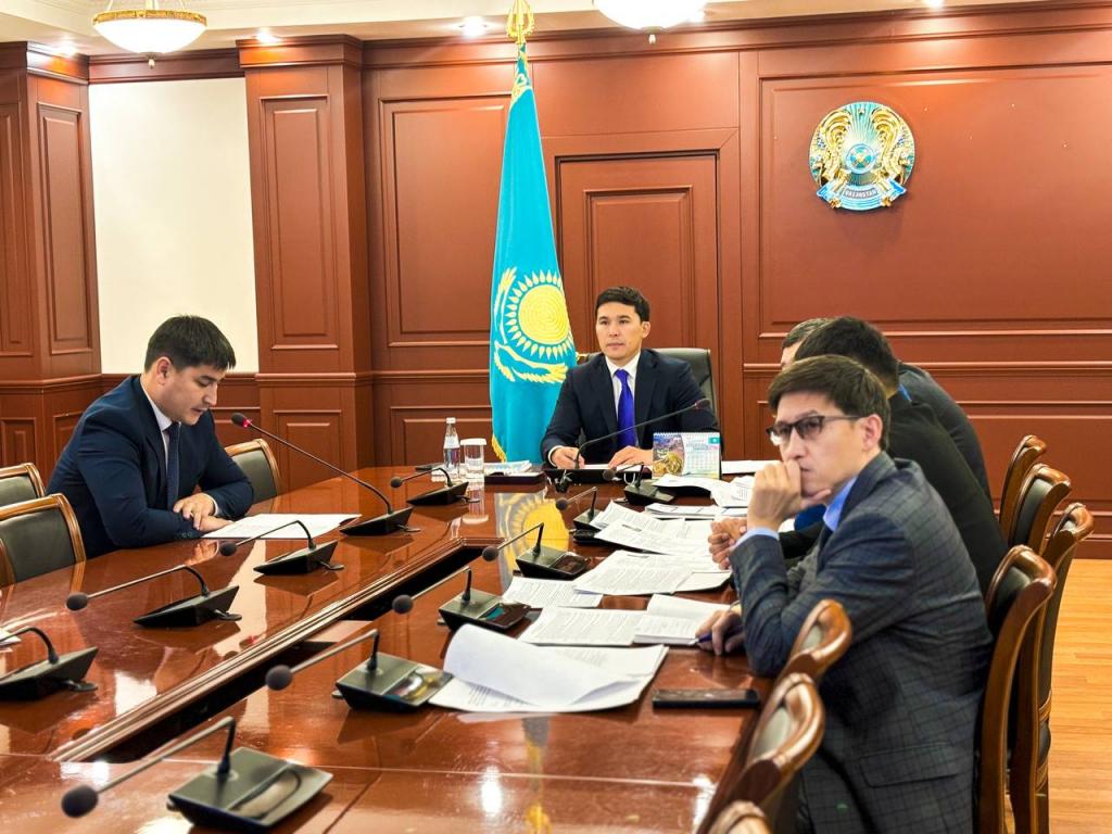 Министерство туризма и спорта РК провело заседание комиссии по назначению руководителя управления спорта Кызылординской области