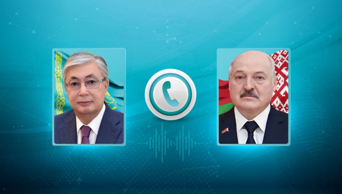 Состоялся телефонный разговор между президентами Казахстана и Беларуси