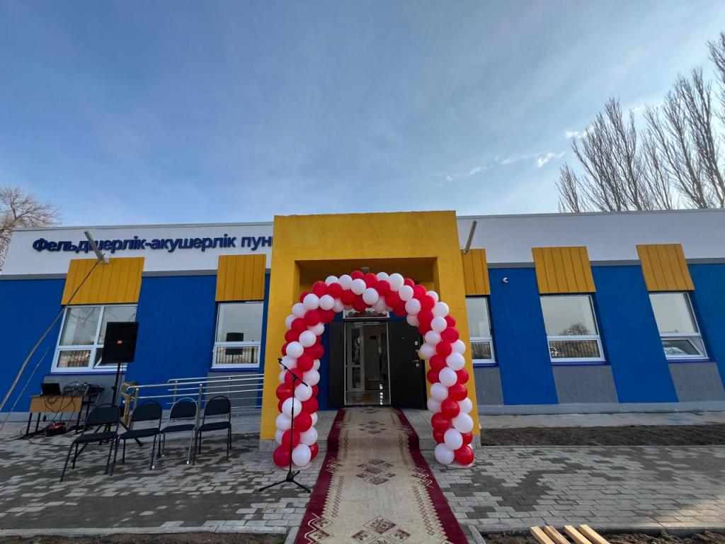 В РАМКАХ НАЦПРОЕКТА В ЖАМБЫЛСКОЙ ОБЛАСТИ ОТКРЫТА НОВАЯ АМБУЛАТОРИЯ