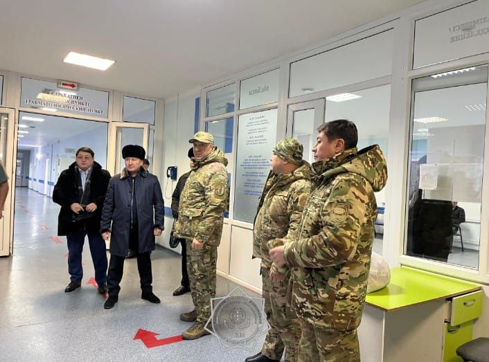 МЧС Казахстана  организовало эвакуацию пострадавших граждан в результате ДТП в России